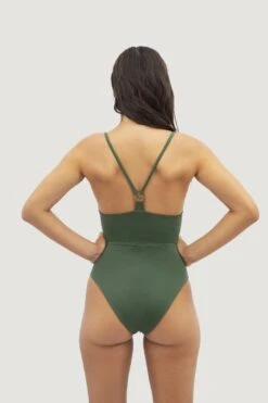Byron Bay Econyl® Swimsuit | Seaweed -Women Clothing Store 1 people byron bay bnk seaweed 30625693368433