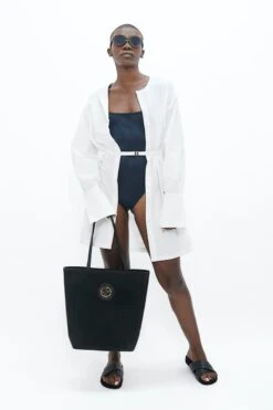 Cap Ferret Organic Cotton Short Dress | White Dove -Women Clothing Store 1 people cap ferret xac short dress white dove 30625462386801