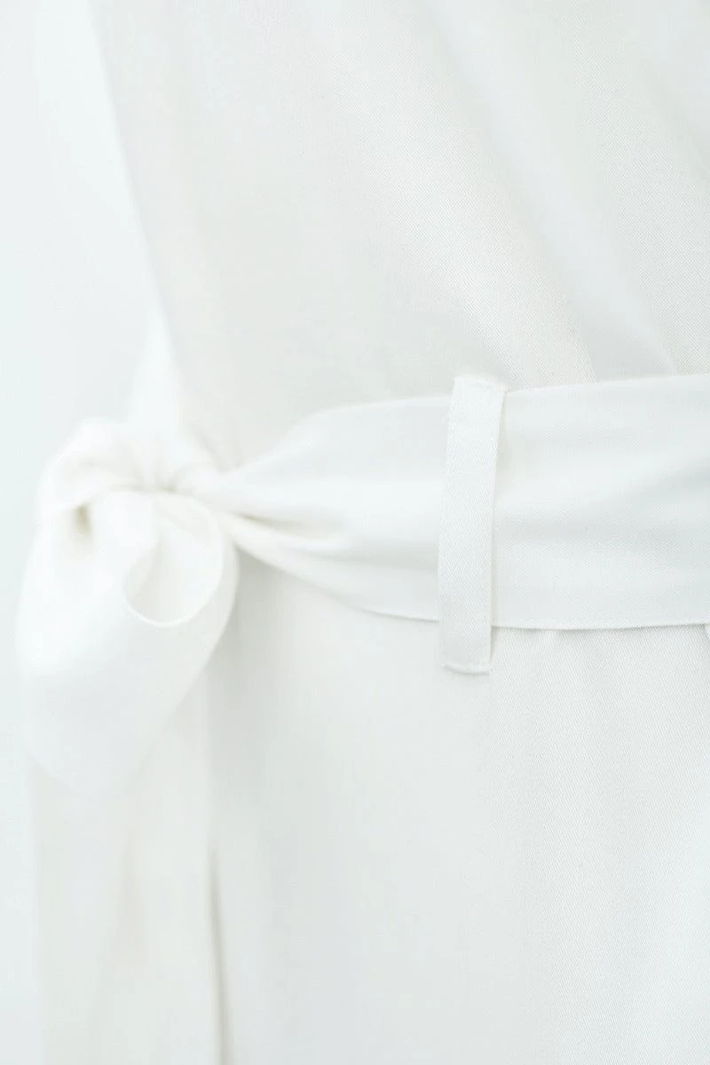 Dakar TENCEL™ Straight Leg Jumpsuit | Porcelain 6 Dakar TENCEL™ Straight Leg Jumpsuit | Porcelain - Image 4