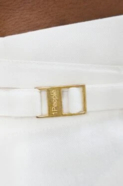 Florence Organic Cotton Twill Knee Trousers | White Dove 11 Florence Organic Cotton Twill Knee Trousers | White Dove -Women Clothing Store 1 people florence flr knee pants white dove 30625433813105