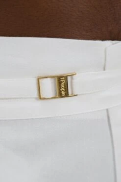 Florence Organic Cotton Wide Leg Trousers | White Dove -Women Clothing Store 1 people florence flr pants white dove 30625431158897