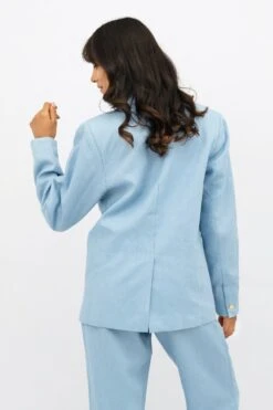 Havana Linen Oversized Blazer | Summer House -Women Clothing Store 1 people havana hav oversized blazer sommerhus 30625476509809