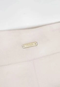 Salo Organic Cotton Satin Tapered Trousers | Egret -Women Clothing Store 1 people salo qvd tapered trousers egret 30625228816497