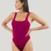 Saint Tropez Econyl® Swimsuit | Red Coral 1 Saint Tropez Econyl® Swimsuit | Red Coral -Women Clothing Store 1 people xl saint tropez ltt red coral 30627016835185