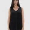 Cusco Tank Top | Black Sand