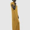 Dresden LENZING™ Modal Maxi Dress | Fenugreek -Women Clothing Store 1 people xs dresden drs maxi dress fenugreek 30626172960881