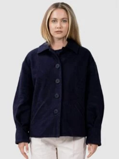 Malmo Organic Cotton Cocoon Jacket | Blackbird