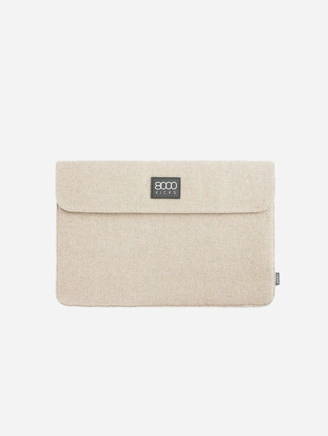Double Sleeve Vegan Hemp Laptop Case | Beige 3 Double Sleeve Vegan Hemp Laptop Case | Beige