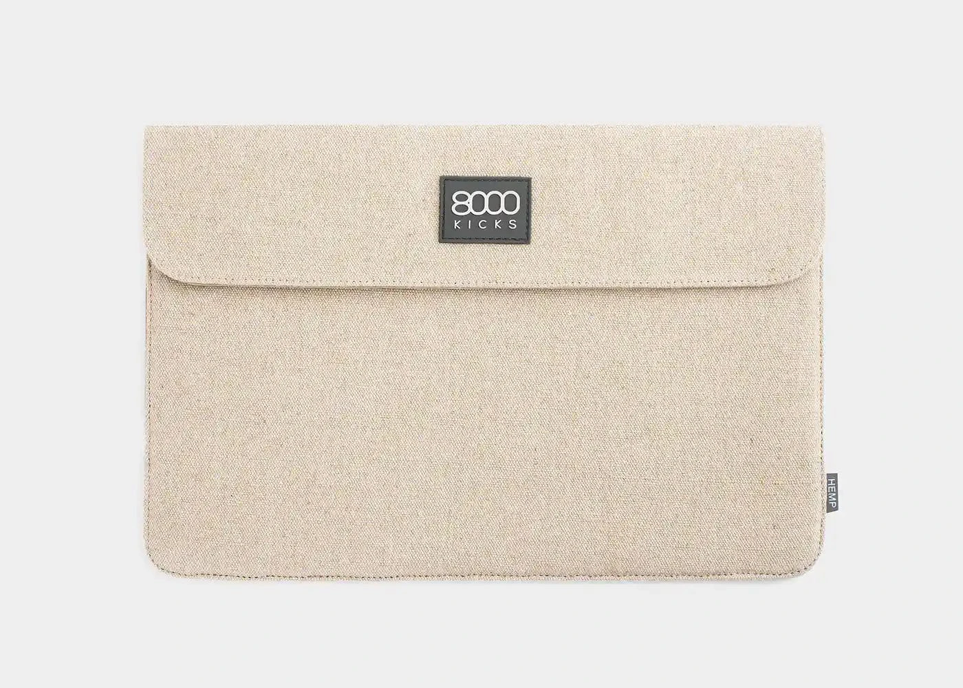 Double Sleeve Vegan Hemp Laptop Case | Beige 8 Double Sleeve Vegan Hemp Laptop Case | Beige - Image 6