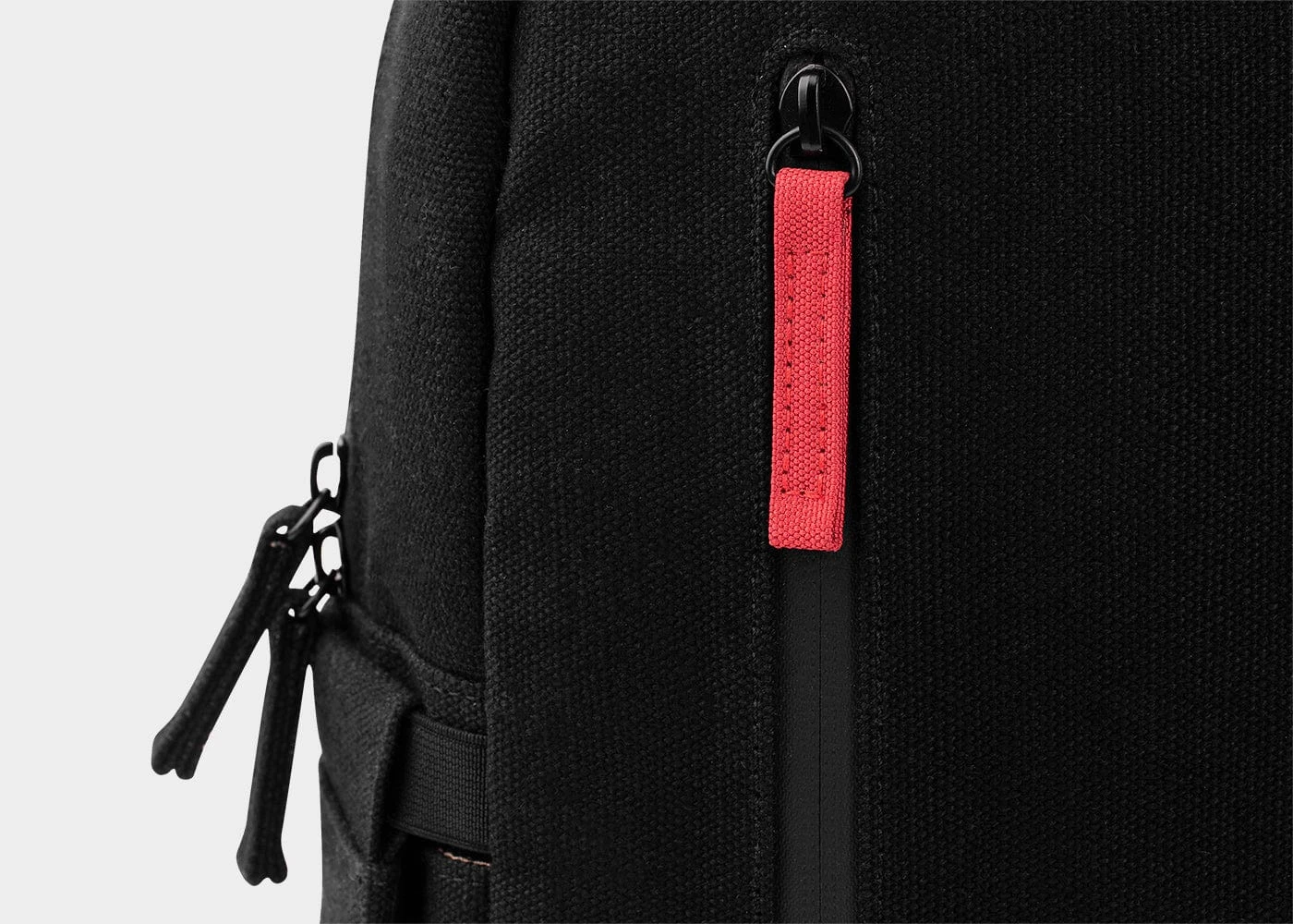 Small Vegan Hemp Backpack | Black 8 Small Vegan Hemp Backpack | Black - Image 6