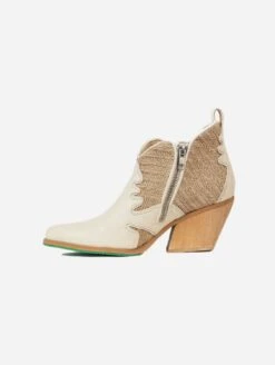 Atlantis Vegan Apple Leather Ankle Boots | Beige -Women Clothing Store a perfect jane atlantis vegan apple leather ankle boots beige 30513879842929
