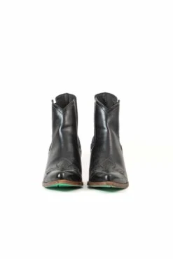 Duke Vegan Apple Leather Chelsea Boots | Black -Women Clothing Store a perfect jane duke chelsea boots black 30501807259761