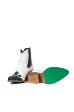 Duke Vegan Apple Leather Chelsea Boots | Black & White 17 Duke Vegan Apple Leather Chelsea Boots | Black & White -Women Clothing Store a perfect jane duke chelsea boots black white 30501806309489