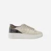 Jane Women's Apple & Corn Leather Vegan Sneakers | Cappucino -Women Clothing Store agazi 36 apple sneakers jane cappucino 30758388203633