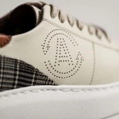 Jane Women'sApple & Corn Leather Vegan Sneakers | Caramel -Women Clothing Store agazi apple corn sneakers jane caramel 30752287719537