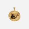 Coins Recycled 925 Sterling Silver Pendant | Gold Vermeil -Women Clothing Store ana dyla coins recycled 925 sterling silver pendant gold vermeil 29214172446833