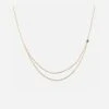Elodie Recycled 925 Sterling Silver London Topaz Necklace | Gold Vermeil