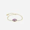 Sophia Recycled 925 Sterling Silver Amethyst Bracelet | 18ct Gold Plated -Women Clothing Store ana dyla sophia recycled 925 sterling silver amethyst bracelet 18ct gold plated 29228228149361