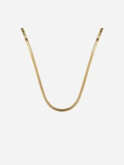Zara Recycled 925 Sterling Silver Necklace | Gold Vermeil
