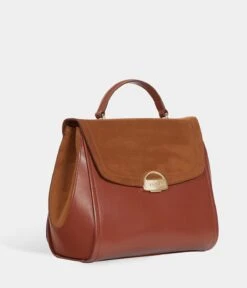 Paname Oxymore Apple Leather & Microsuede Vegan Handbag | Camel 11 Paname Oxymore Apple Leather & Microsuede Vegan Handbag | Camel -Women Clothing Store ashoka paris paname oxymore apple leather microsuede vegan handbag camel 30667596529777
