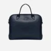 City Vegan Apple Skin Leather Briefcase | Navy Blue 2 City Vegan Apple Skin Leather Briefcase | Navy Blue -Women Clothing Store ashoka paris porte documents full apple skin city bleu marine 30691078144113