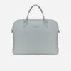 City Vegan Apple Skin Leather Briefcase | Pearl Grey 1 City Vegan Apple Skin Leather Briefcase | Pearl Grey -Women Clothing Store ashoka paris porte documents full apple skin city gris perle 30691080536177