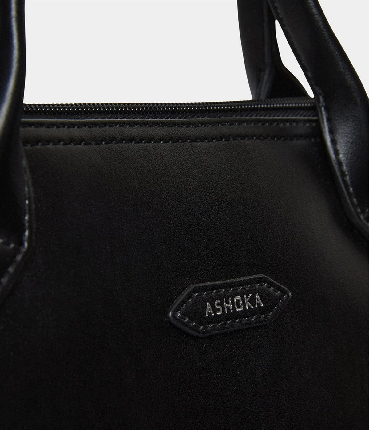 City Vegan Apple Skin Leather Briefcase | Black 8 City Vegan Apple Skin Leather Briefcase | Black - Image 6