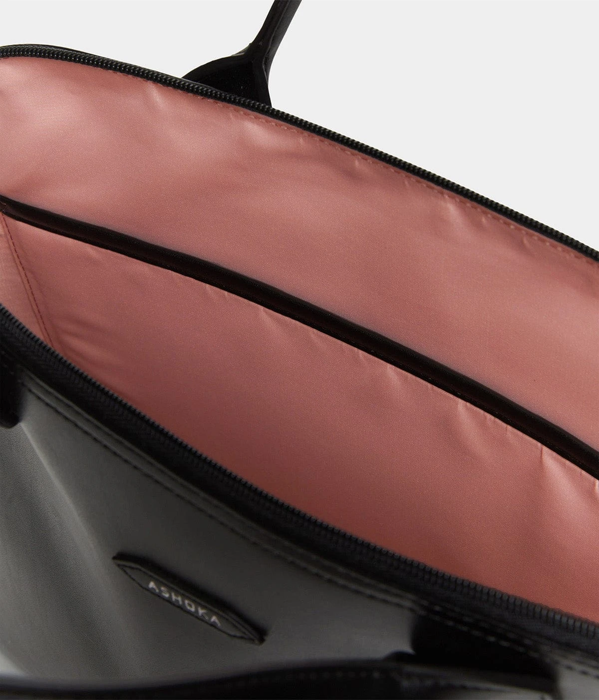 City Vegan Apple Skin Leather Briefcase | Black 9 City Vegan Apple Skin Leather Briefcase | Black - Image 7