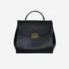 Paname Apple Leather Vegan Handbag | Black 2 Paname Apple Leather Vegan Handbag | Black -Women Clothing Store ashoka paris sac a main paname full apple skin noir 30691104817265