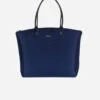 Jolly Apple & Recycled Nylon Tote | Navy Blue 1 Jolly Apple & Recycled Nylon Tote | Navy Blue -Women Clothing Store ashoka paris sac cabas jolly apple skin et nylon recycle bleu marine 30691105538161