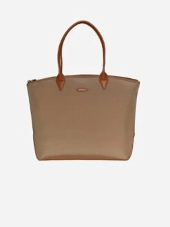 Jolly Apple & Recycled Nylon Tote | Caramel