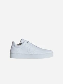 Mateo Unisex Biosourced & Recycled Low Trainers | White