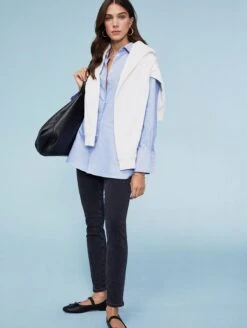 Baukjen Organic Skinny Jeans | Washed Black