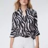 Kamilah TENCEL™ Shirt | Black Zebra