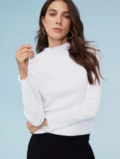 Etta Organic Cotton Top | White