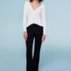 Rae LENZING™ ECOVERO™ Trousers | Caviar Black -Women Clothing Store baukjen 6 uk size 6 caviar black rae trousers with lenzing ecovero 30807334191217