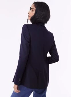 Alanis LENZING™ ECOVERO™ Jacket | Classic Navy -Women Clothing Store baukjen alanis jacket with lenzing ecovero 30809791332465