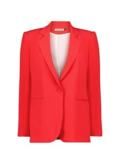 Bethany Ecojilin Viscose Blazer | Poppy Red -Women Clothing Store baukjen bethany ecojilin blazer 30711209623665
