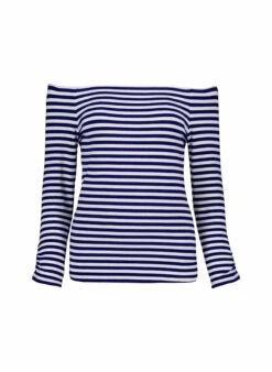 Daniella LENZING™ ECOVERO™ Top | Soft White & Classic Navy 13 Daniella LENZING™ ECOVERO™ Top | Soft White & Classic Navy -Women Clothing Store baukjen daniella top with lenzing ecovero 30711218995313