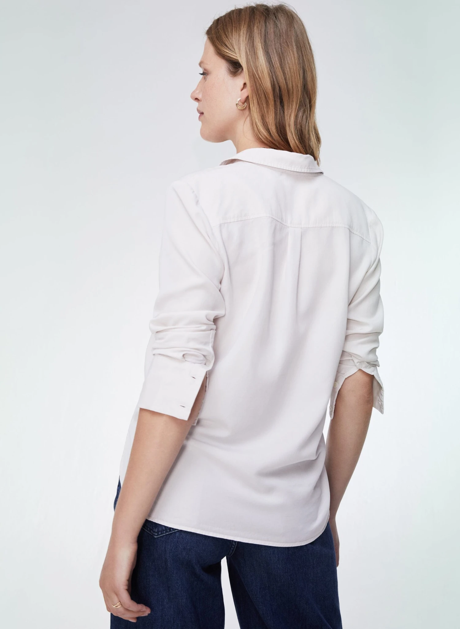 DaphneTENCEL™Shirt | Antique White 7 DaphneTENCEL™Shirt | Antique White - Image 5