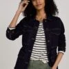 Drew Organic Cotton Utility Jacket | Dark Denim -Women Clothing Store baukjen drew organic cotton utility jacket dark denim 30608621404273