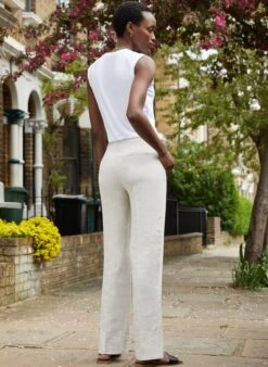 Emerson Linen Trousers | Natural 9 Emerson Linen Trousers | Natural -Women Clothing Store baukjen emerson linen trouser 30722522480753