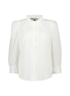 Ishbel Upcycled Organic Cotton Blouse | Ivory -Women Clothing Store baukjen ishbel upcycled blouse 30722549284977