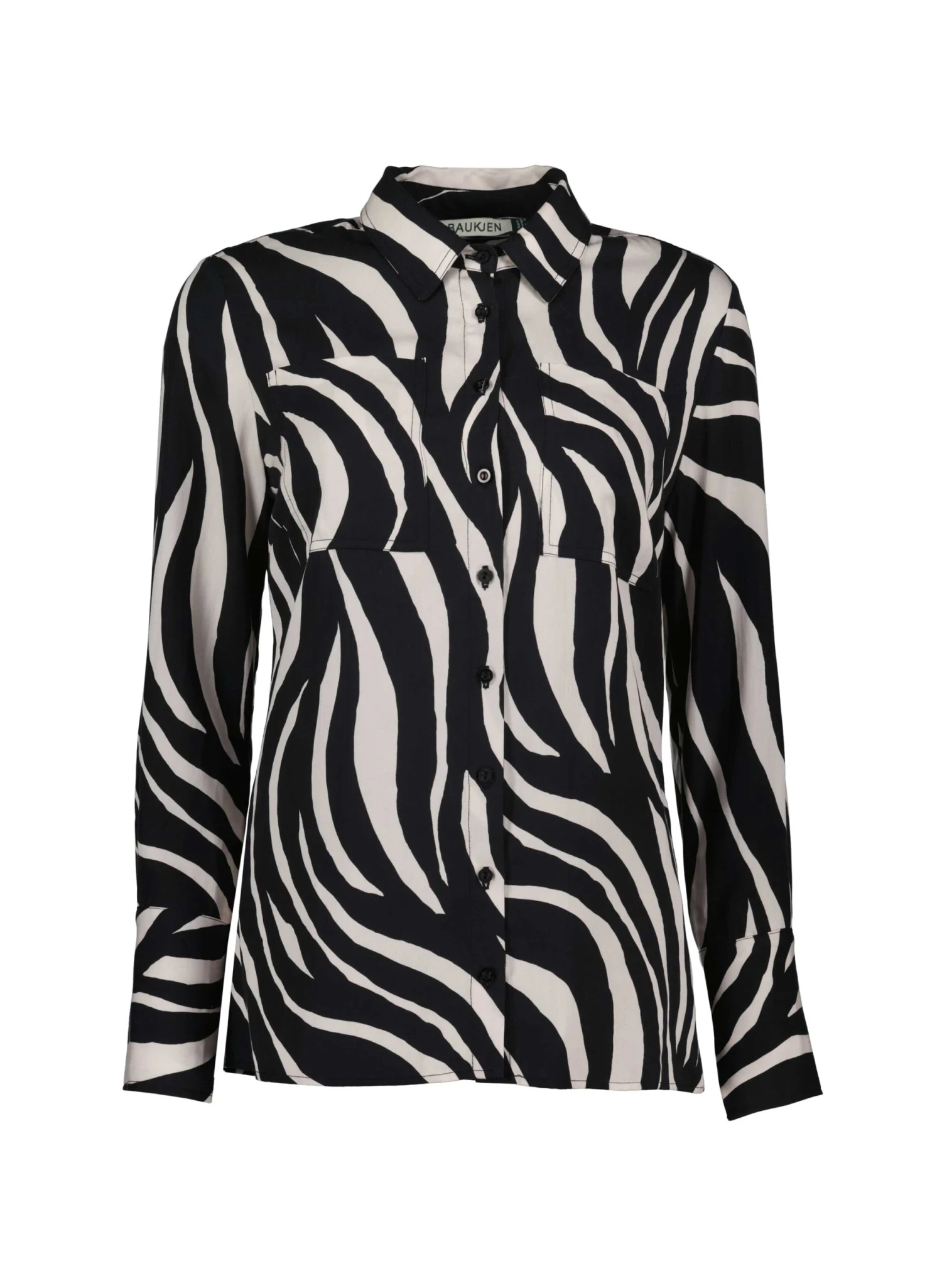 Kamilah TENCEL™ Shirt | Black Zebra 7 Kamilah TENCEL™ Shirt | Black Zebra - Image 5