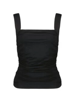 Maddie LENZING™ ECOVERO™ Top | Caviar Black -Women Clothing Store baukjen maddie top with lenzing ecovero 30806595305585