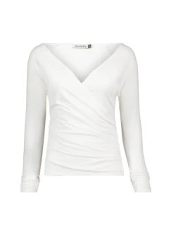 Madeline LENZING™ ECOVERO™ Top | Pure White -Women Clothing Store baukjen madeline top with lenzing ecovero 30806598582385