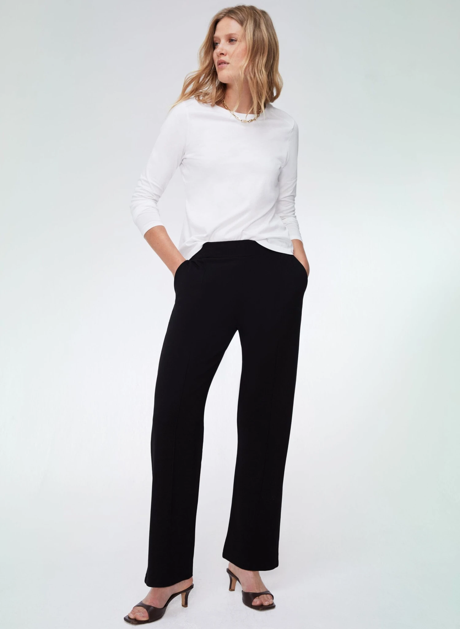 Marian LENZING™ ECOVERO™Trousers| Caviar Black 5 Marian LENZING™ ECOVERO™Trousers| Caviar Black - Image 3