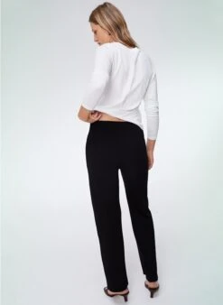 Marian LENZING™ ECOVERO™Trousers| Caviar Black 10 Marian LENZING™ ECOVERO™Trousers| Caviar Black -Women Clothing Store baukjen marian trousers with lenzing ecovero 30782411800689