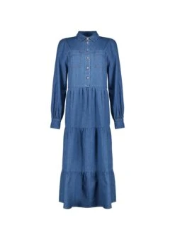 Mel Organic Cotton Dress | Washed Indigo 11 Mel Organic Cotton Dress | Washed Indigo -Women Clothing Store baukjen mel organic dress 30806539829361
