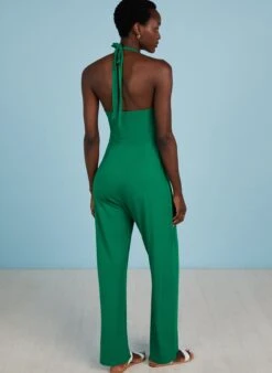 Milena LENZING™ ECOVERO™ Jumpsuit | Bright Emerald 8 Milena LENZING™ ECOVERO™ Jumpsuit | Bright Emerald -Women Clothing Store baukjen milena jumpsuit with lenzing ecovero 30711247274097